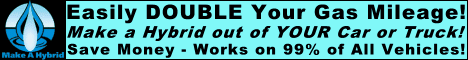 Save Money - Make your car or truck a water-burning Hybrid!